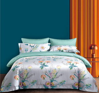 YXC0471AJ Cotton Printed Fabric for Bedding Set